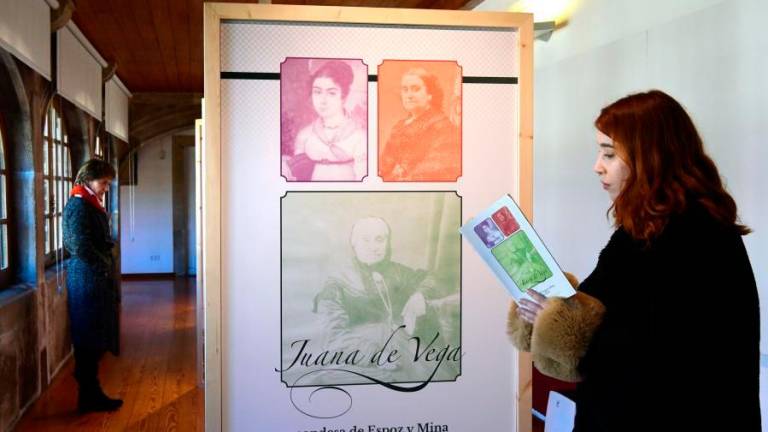 Exposición ‘Juana de Vega, condesa de Espoz y Mina: facer no século’. FOTO: Santi Alvite