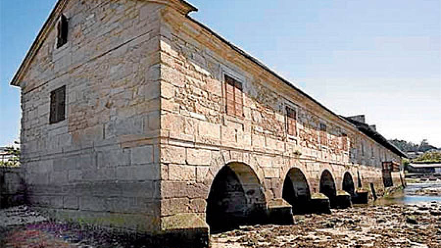Muros acoge uno de los molinos de marea más grandes de España