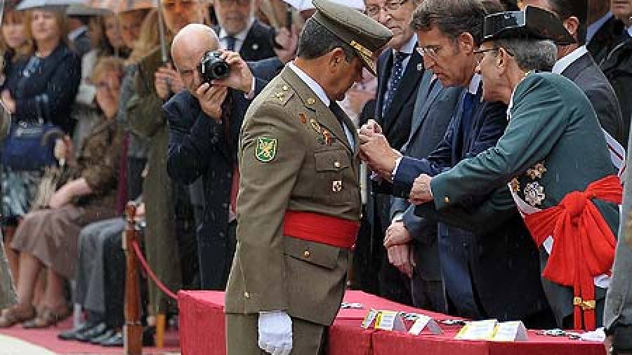 La Guardía Civil celebra su fiesta, galardonada este año con la Medalla de Ouro de Galicia