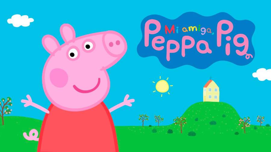  personaje. Peppa Pig, protagonista de una serie infantil homónima