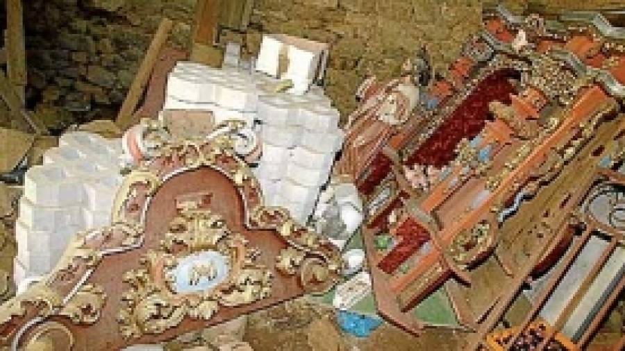 Patrimonio tomará medidas sobre el mal estado de los retablos de Busto