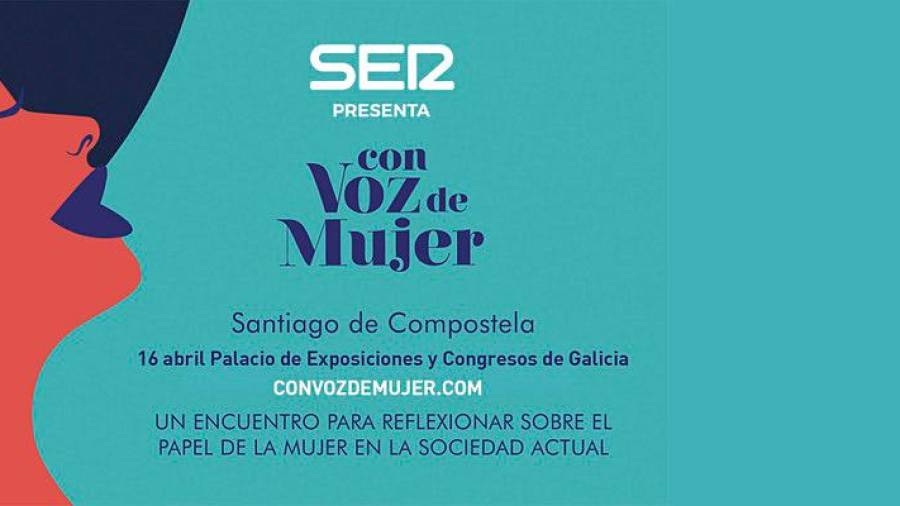 Con Voz de Mujer, foro en Santiago promovido por la Cadena SER el 16