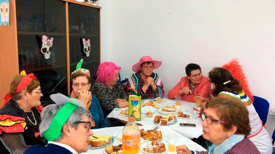 Imaxe dunha festa de Entroido que celebraron o pasado ano, xusto antes do confinamento. Foto: C. L.