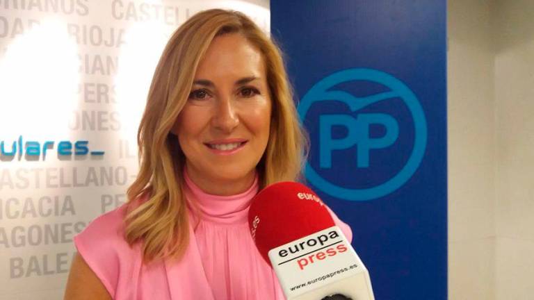 La vicesecretaria de Organización del PP y presidenta de este partido en Navarra, Ana Beltrán. Foto: Europa Press