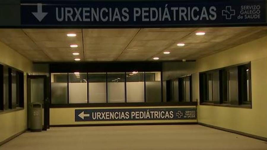 Unidad de urgencias pediátricas del Hospital Álvaro Cunqueiro (Vigo).