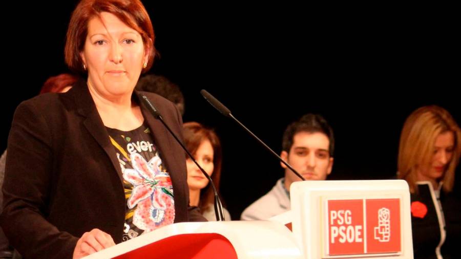 Luísa Feijóo, concejala de Benestar en Ames y portavoz del grupo socialista. Foto: LF