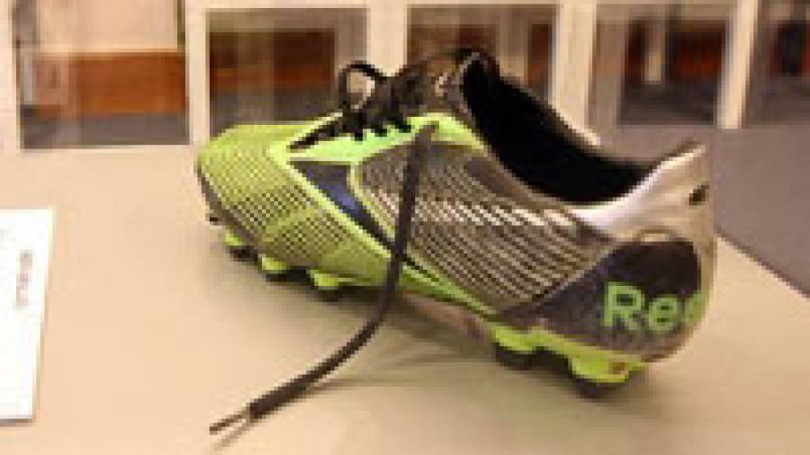 Casillas bota usada a la colección 'Andante'