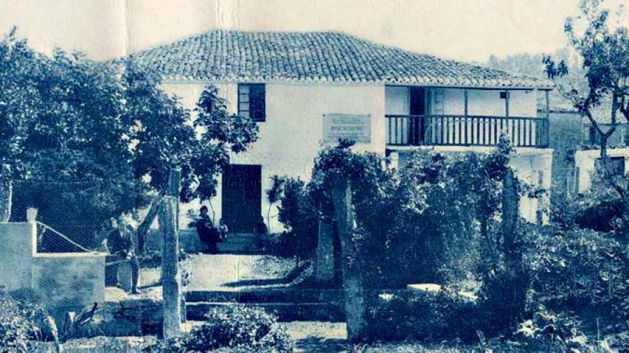 A Casa de Rosalía na década dos 70. Foto: F. R. C.