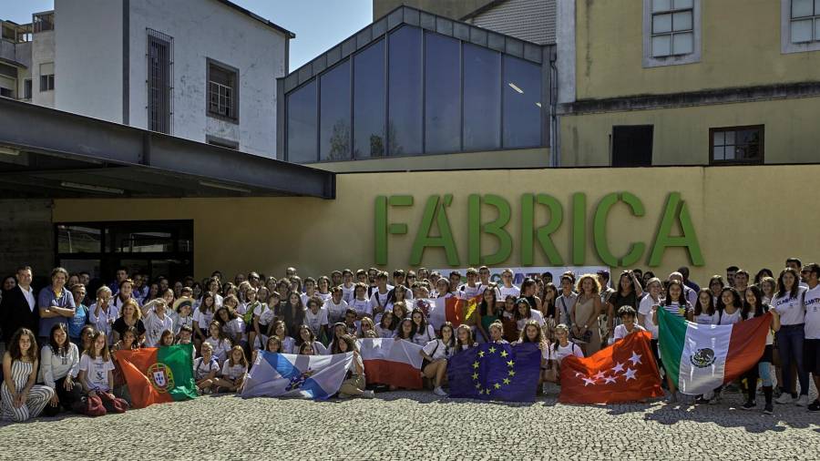 Imaxe dun campus no centro de divulgación científica da Universidade de Aveiro, socio do proxecto. Foto: PG Losada