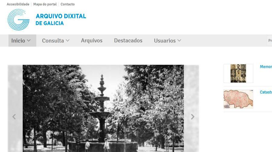 Incrementan nun 31 % os usuarios de ‘Galiciana. Arquivo Dixital de Galicia’
