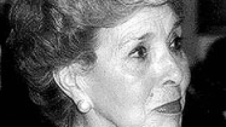 Pesar por la muerte de Josefina Fernández Albor