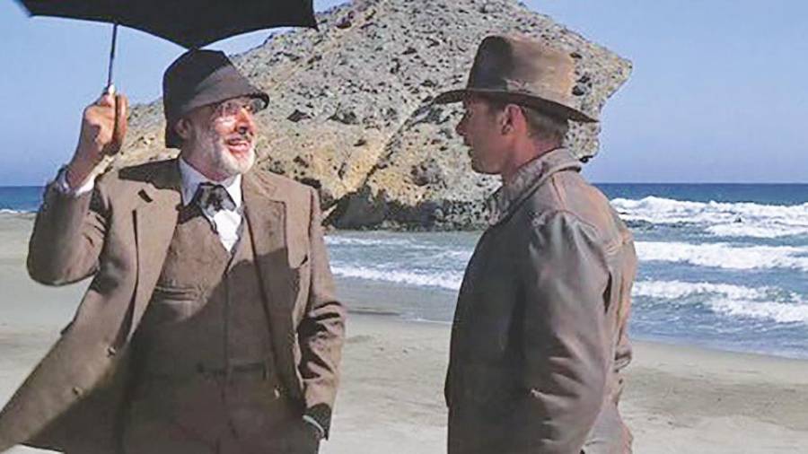 La playa de Monsul acogió la grabación de ‘Indiana Jones y la Última Cruzada’.
