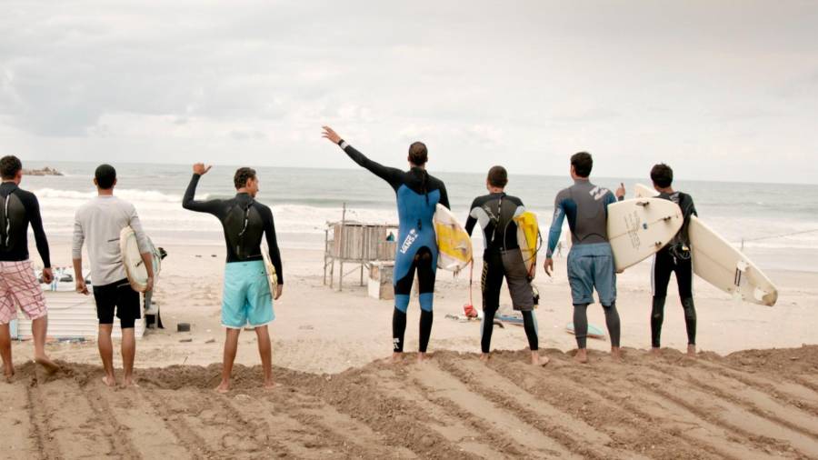 Proxéctase este luns o documental “Gaza Surf Club”, incluído no ciclo “Cinema e Resiliencia”