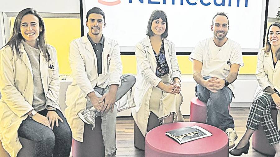 Membros do Servizo de Farmacia do CHUS, creadores da ferramenta NEmecum