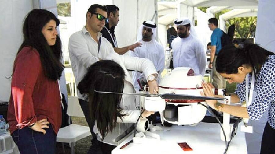 Diario de un dron ferrolano en el concurso de Dubái