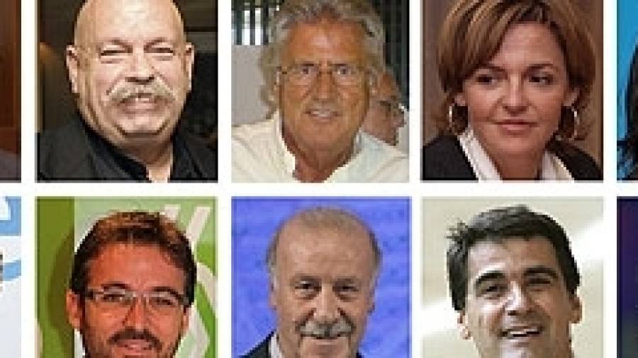 Antenas de Oro para periodistas, artistas y populares de España