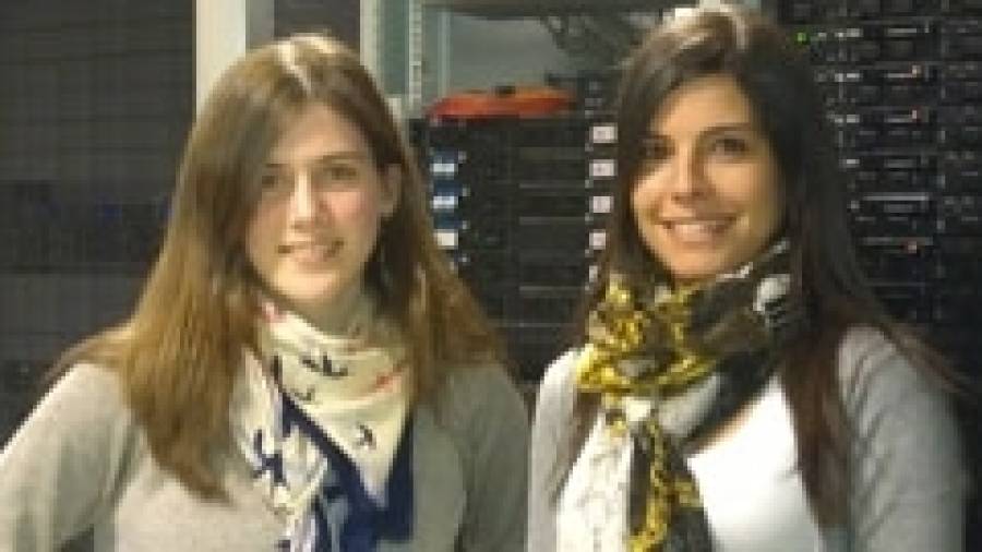 Dos gallegas brillan en un premio mundial de Google