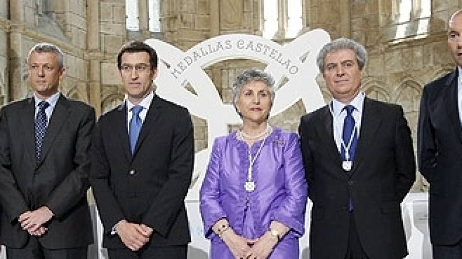 Feijóo celebra el pacífico expansionismo del galeguismo en las medallas Castelao