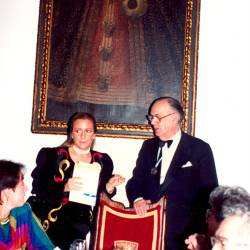 1990. Camilo José Cela. (Fuente, El Correo Gallego)