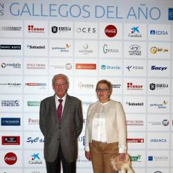 ALFREDO GOYANES y su mujer, Natividad Barreiro, acudieron un año más a la gala. FOTO: Fernando Blanco, Ramón Escuredo y Puri Sangiao