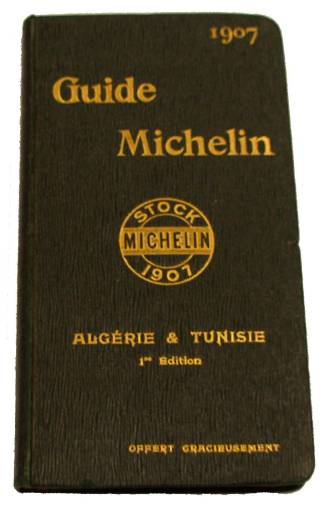 Guía de Argelia y Túnez del año 1907. Foto: Antonio Cancela