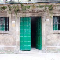 Imagen parcial de la fachada del Pazo de Ramirás