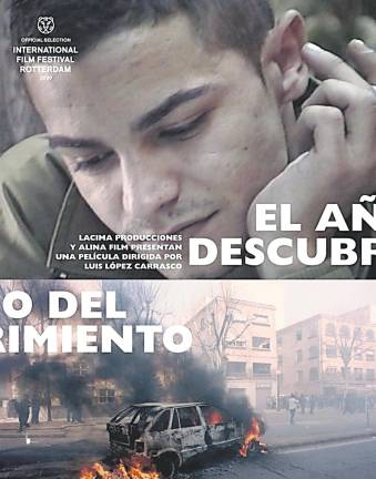 Cartel promocional del documental dirigido por Luis López Carrasco.