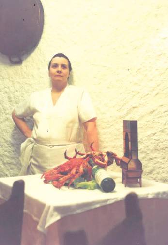 Carmen Iglesias, fundadora del restaurante A Charca