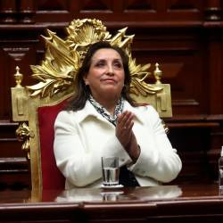 La presidenta de Perú, Dina Boluarte. - EL COMERCIO / ZUMA PRESS / CONTACTOPHOTO