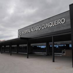 Foto de archivo de la entrada al Hospital Álvaro Cunqueiro, de Vigo. SERGAS
