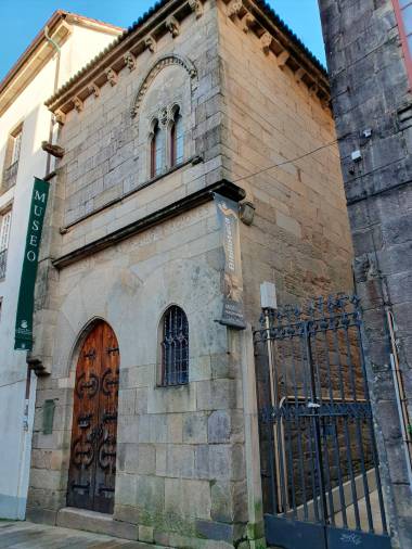 Casa Gótica, sede administrativa del Museo de Peregrinaciones y de Santiago.
