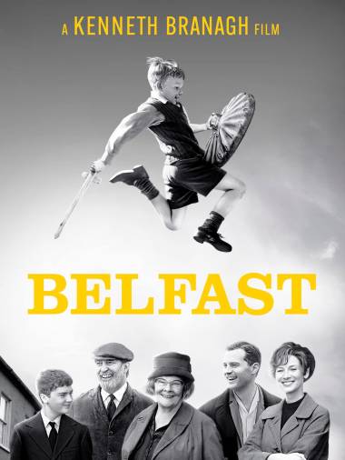 ‘Belfast, la cinta autobiográfica del cineasta norirlandés Kenneth Branagh que quiere conquistar los Oscars 2022.