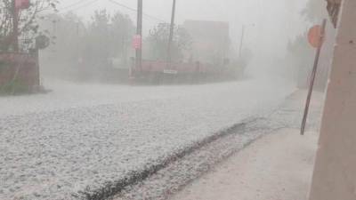 Aviso amarillo en Lugo y Ourense por riesgo de tormentas acompañadas de granizo