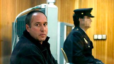 El miembro de ETA Henri Parot en el banquillo de los acusados. Foto: Cope