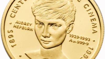 Una moneda de edición limitada celebra el 90º aniversario de Audrey Hepburn