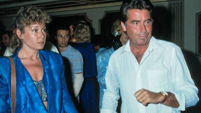 Mila Ximénes en junio de 1979 con su entonces marido, el tenista Manolo Santana. EUROPA PRESS