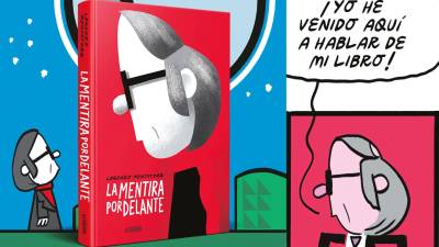 ESTRENO Portada y viñetas de ‘La mentira por delante’, de Lorenzo Montatore.Foto: Astiberri
