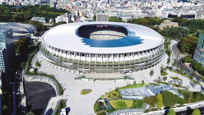 ESTADIO OLÍMPICO. Es la única sede de los Juegos de Tokio que actualmente mantiene actividad. Foto: C. D. J.