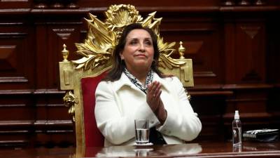 La presidenta de Perú, Dina Boluarte. - EL COMERCIO / ZUMA PRESS / CONTACTOPHOTO