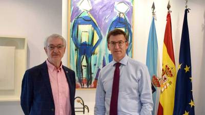 O alcalde reuniuse co Presidente da Xunta a para solicitarlle o respaldo a proxectos importantes para o futuro de Valga