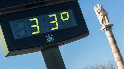 El termómetro ‘se quema’ a 33,2º, la cuarta cifra más alta del siglo en mayo