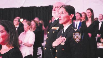 Lourdes Soto acudió en representación del Departamento de Policía de Nueva York