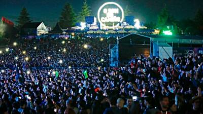Los festivales y los conciertos de gran formato no estarán incluidos en el primer semestre del Xacobeo. Foto: F. Blanco