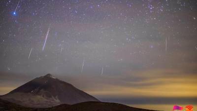Se espera observar una media de un meteoro cada cuatro minutos según el IAC. Foto: E.P