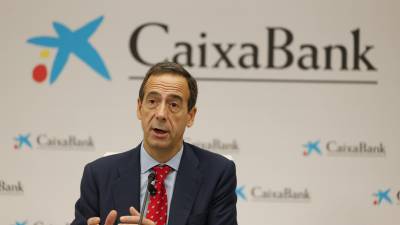 Gonzalo Cortázar, consejero delegado de CaixaBank