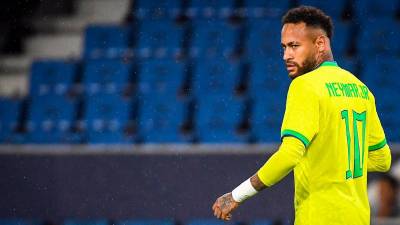 DE VUELTA. Neymar durante uno de los partidos con Brasil en Catar. Foto: Europa Press