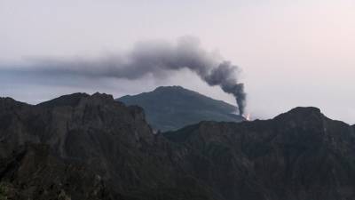 Volcán de La Palma. Foto: EFE / Ángel Medina G.