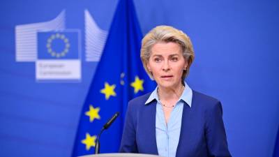 La presidenta de la Comisión Europea, Ursula von der Leyen. Foto: Europa Press