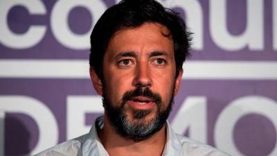 en twitter. Gómez Reino, de Podemos, se pronunció ayer a través de su cuenta en la popular red social. Foto: Efe