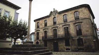 La Casa Cornide, en A Coruña, vínculo entre el Señorío de Meirás y el Condado de Fenosa. Foto: Cabalar 